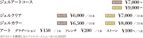 ご料金概要
